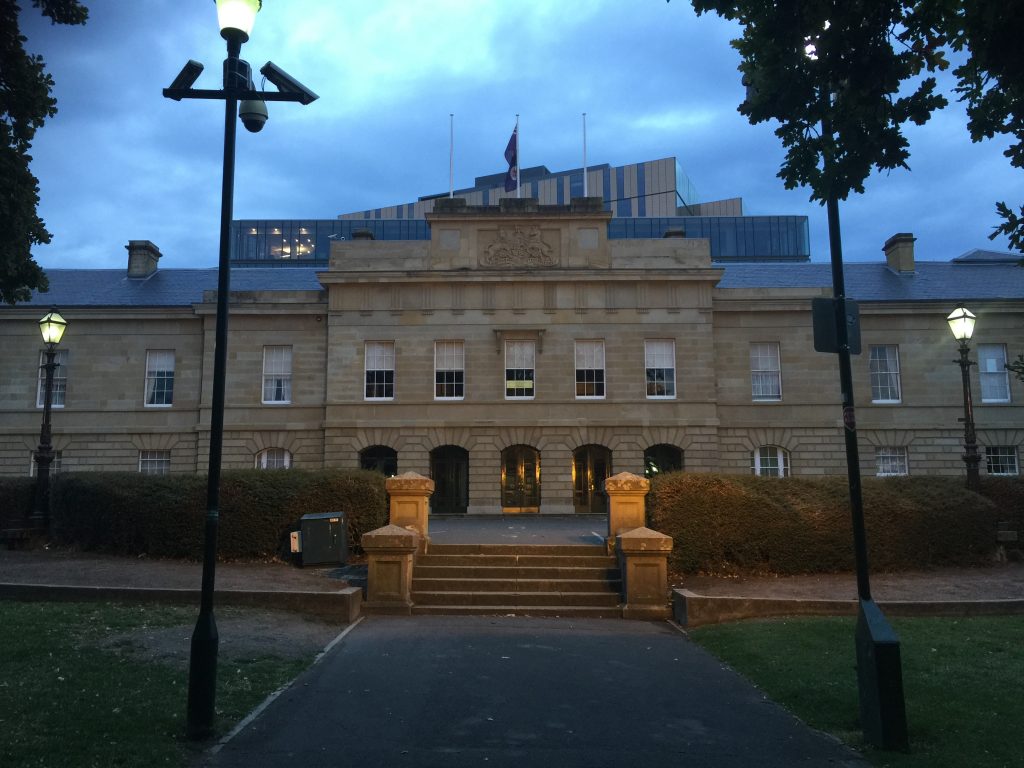 Tasmania's Parliament House, Hobart