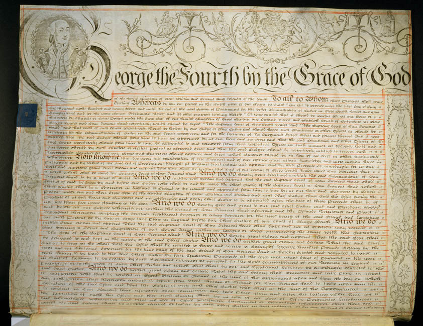 1823 Charter of Justice